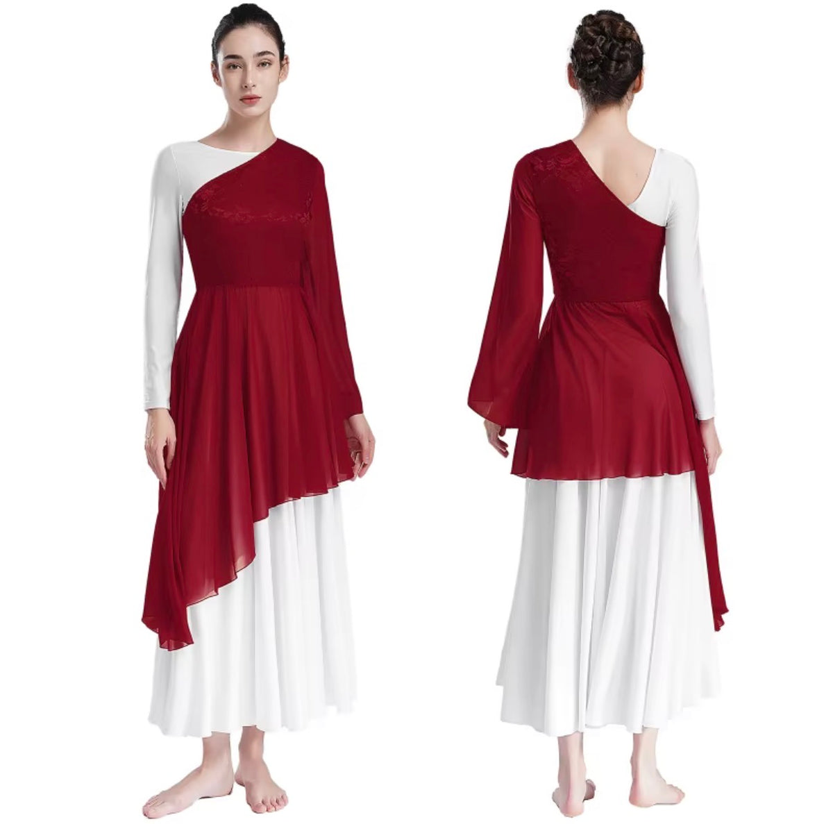 Grace One-Shoulder Dance Efod